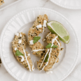 Air Fryer Everything Bagel Avocado Fries (Crispy & Delish)