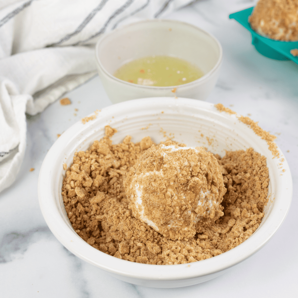 air fryer fried ice cream