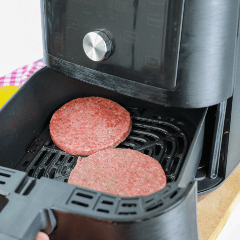 Air Fryer Frozen Veggie Burgers Fork To Spoon