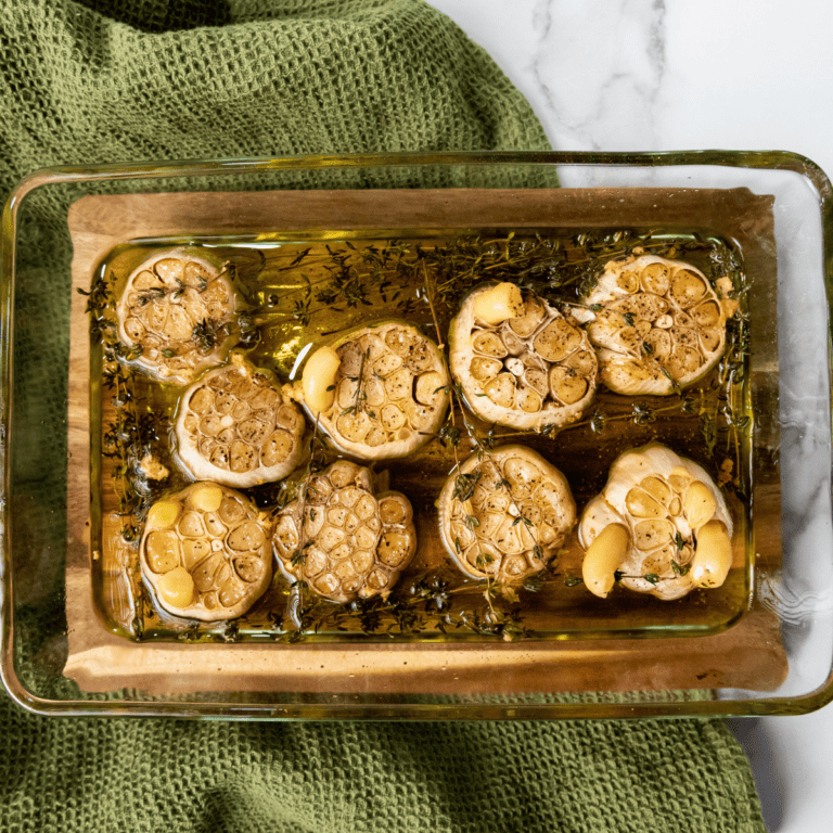 Air Fryer Garlic Confit Fork To Spoon