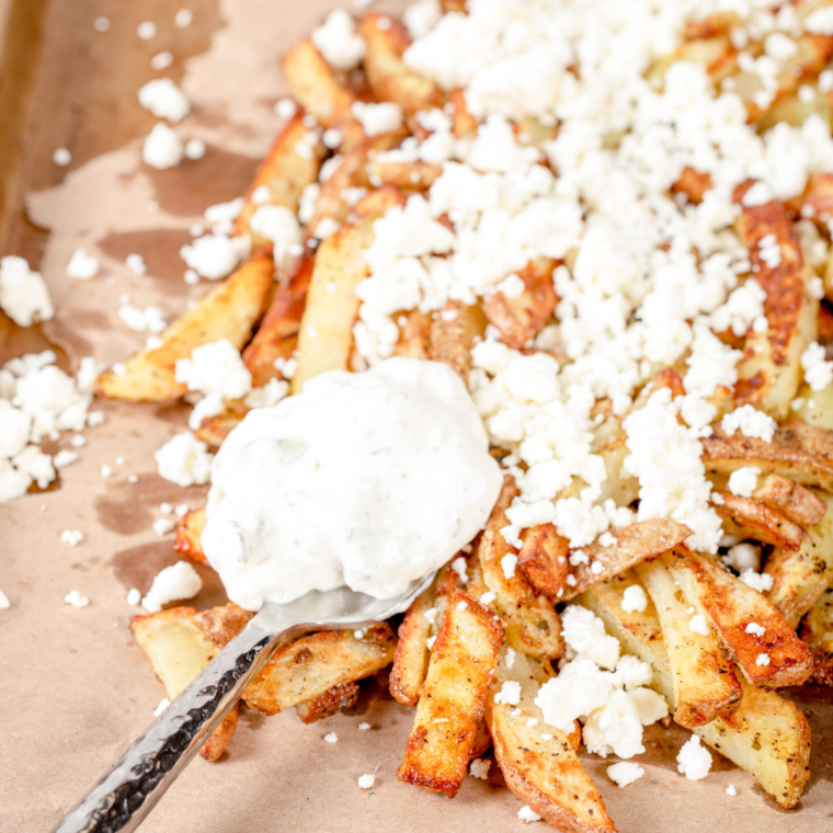 Air Fryer Greek Fries