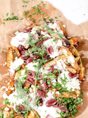 Air Fryer Greek Fries