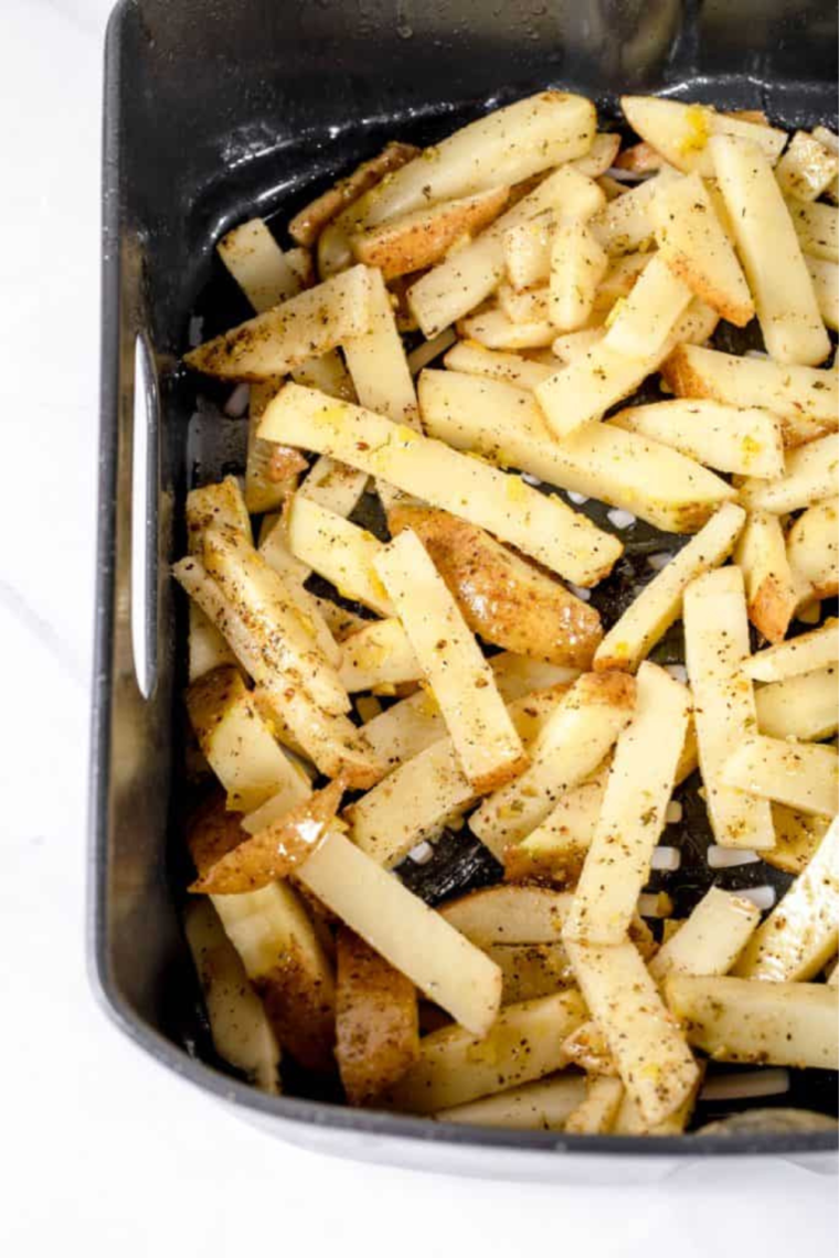 Air Fryer Greek Fries  