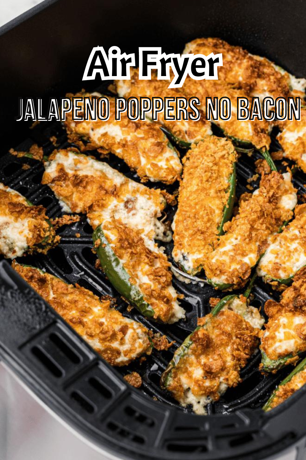 Air Fryer Jalapeno Poppers No Bacon