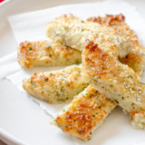 Air Fryer KETO Garlic Cheese Bread