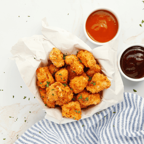 Air Fryer Copycat KFC Popcorn Chicken - Fork To Spoon