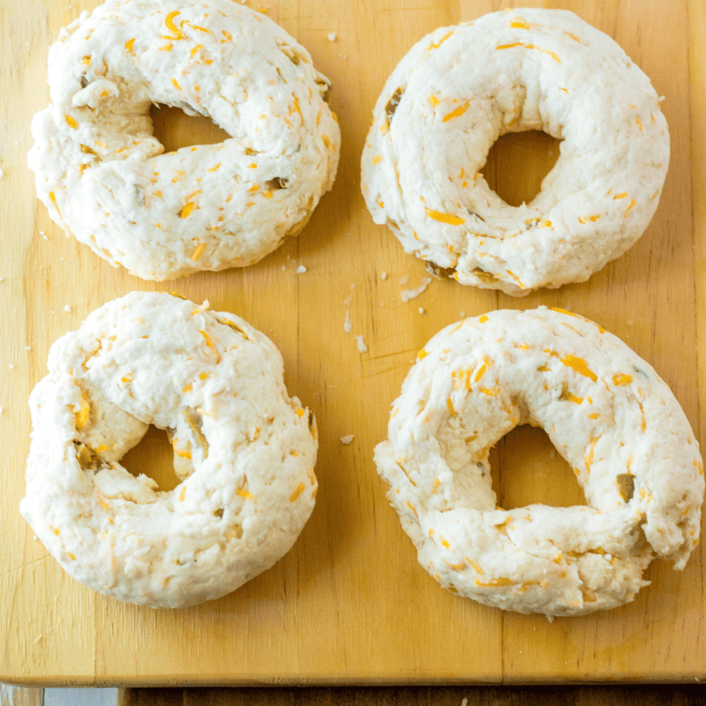 How To Make Jalapeno Low-Carb Bagels In Air Fryer