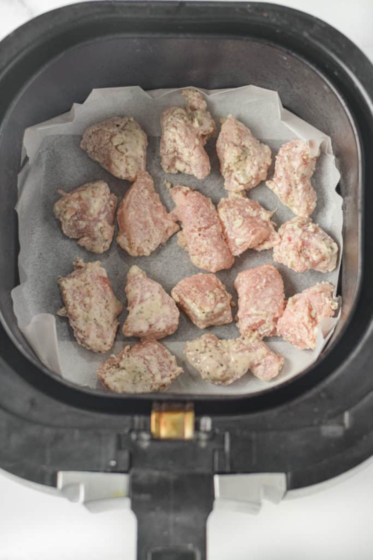 Air Fryer Honey Garlic Chicken Bites