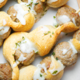 Air Fryer Meatball Sub Skewers