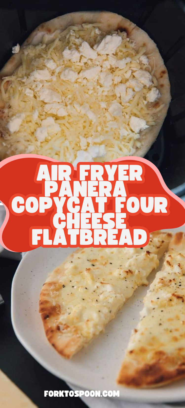 Air Fryer Panera Copycat Four Cheese Flatbread