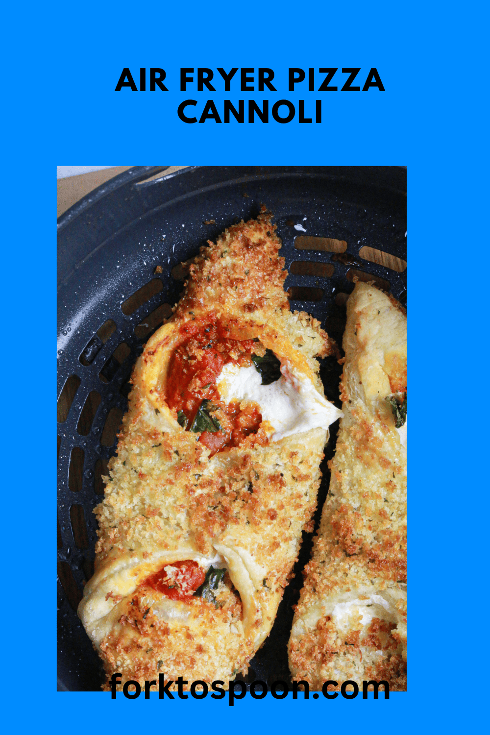 Air Fryer Pizza Cannoli