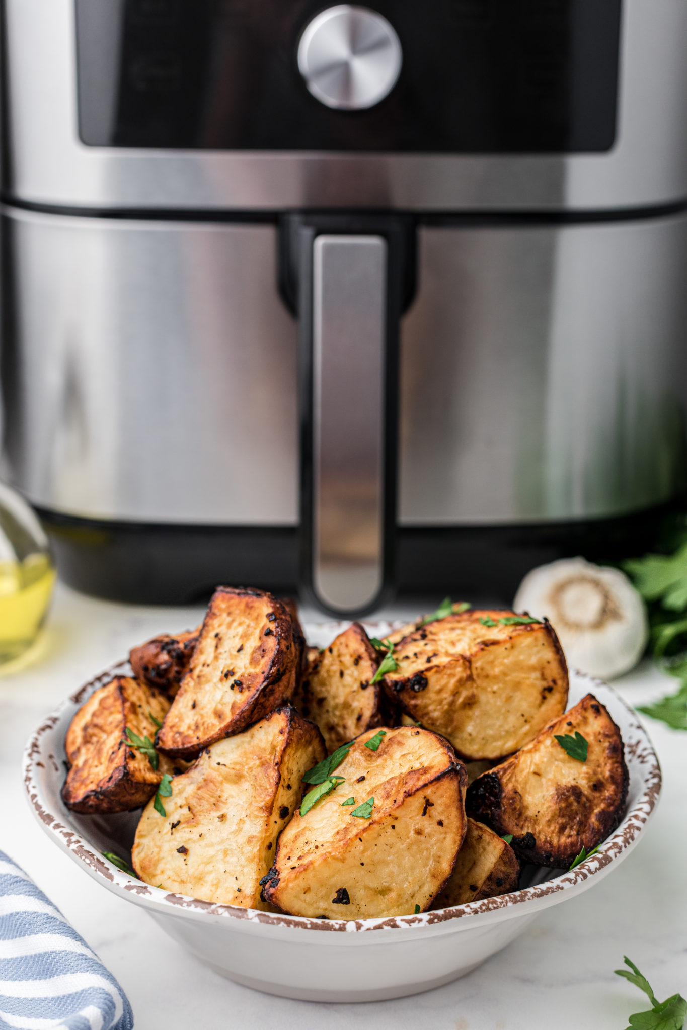 Instant Pot Air Fryer Potatoes Fork To Spoon