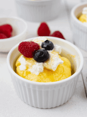Air Fryer Souffle Pancakes
