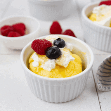 Air Fryer Souffle Pancakes