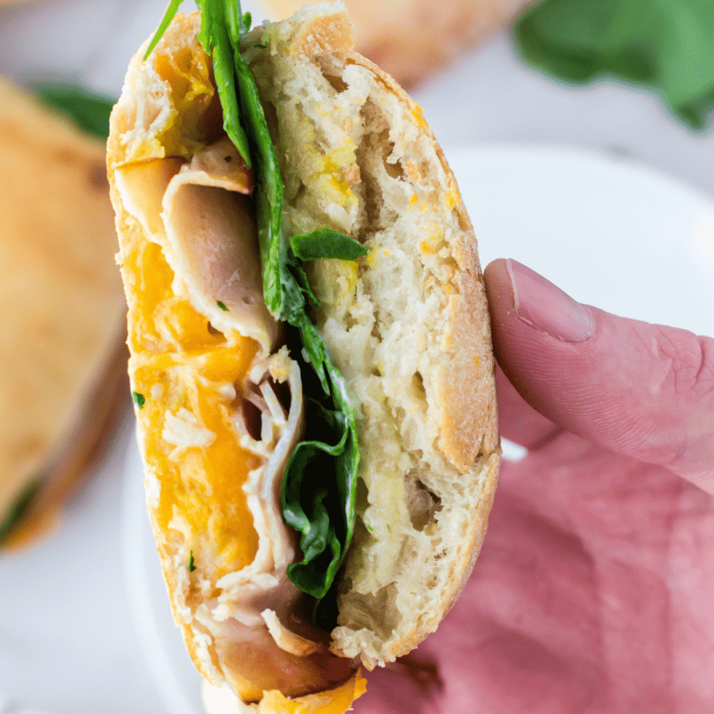 Air Fryer Turkey Sandwiches