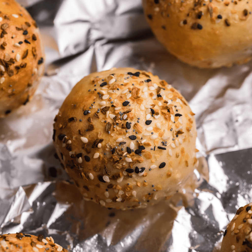 How To Make Air Fryer 2- Ingredient Bagels Bites