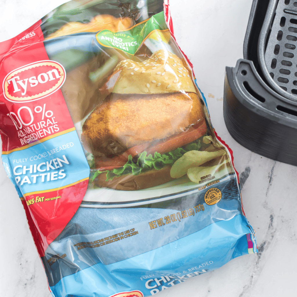 Ingredients Needed For Air Fryer Tyson Frozen Chicken Patties
