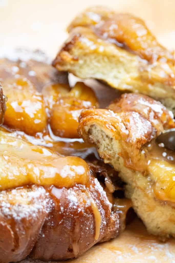 How To Make Banana Foster French Toast In Air Fryer