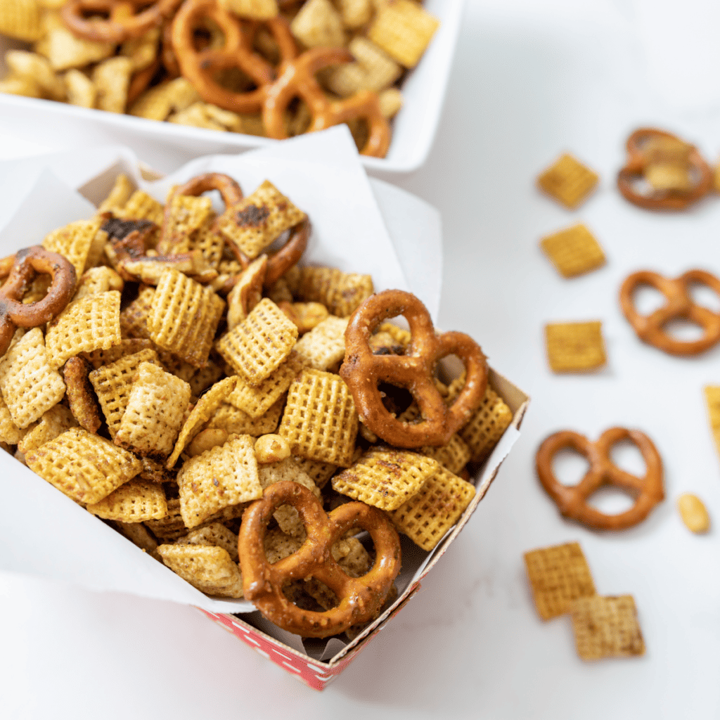 How To Make Homemade Chex Mix On The Blackstone Griddle