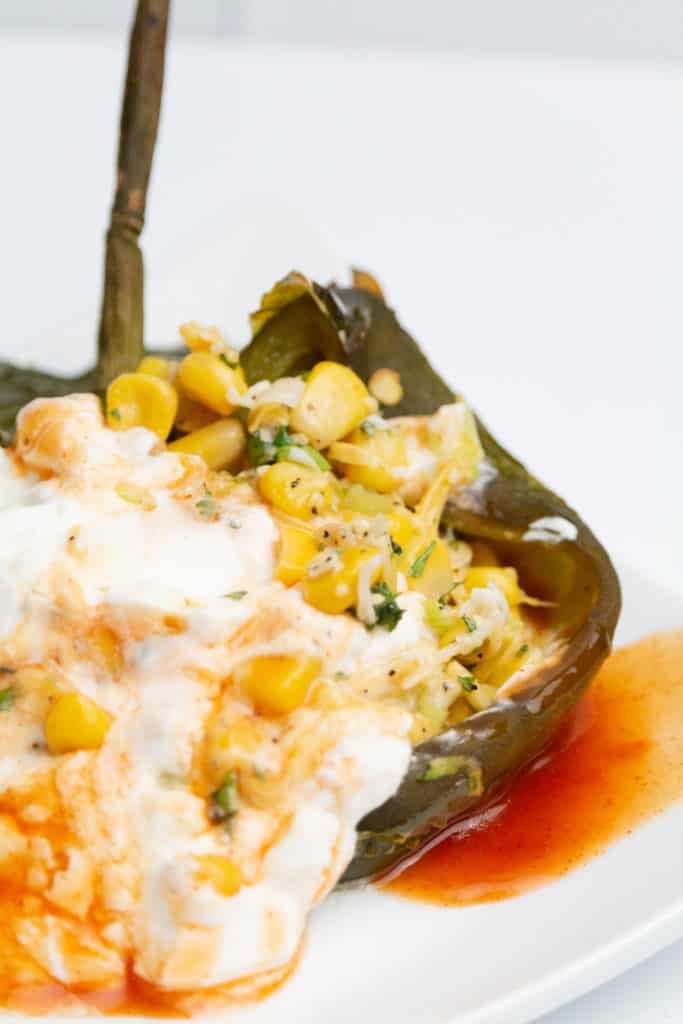 Air Fryer Chile Relleno
