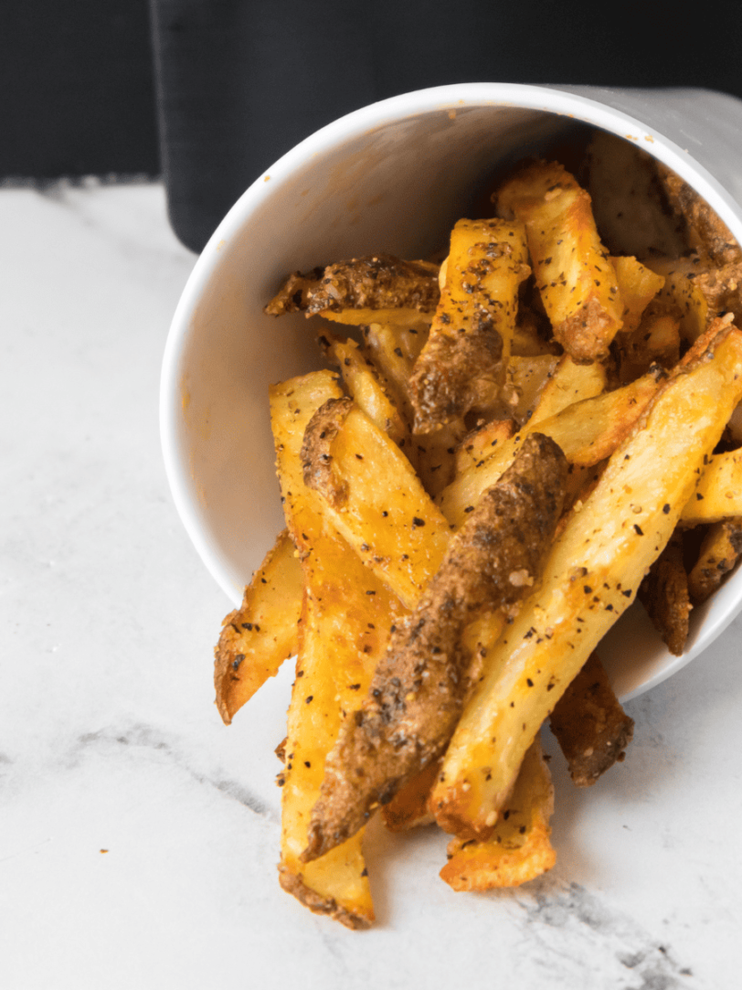 Air Fryer Bob Evan's Seasoned Potatoes Home Fries Fork To Spoon