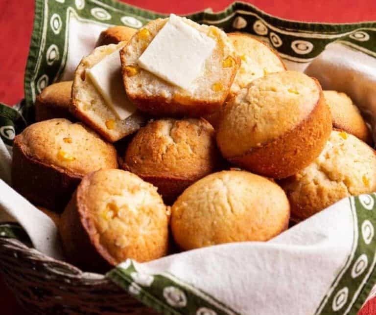 Cornbread Muffins in the Air Fryer Fork To Spoon