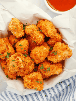 Easy Air Fryer Copycat KFC Popcorn Chicken