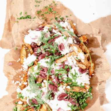 Easy Air Fryer Greek Fries