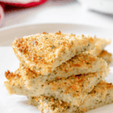 Easy Air Fryer Keto Garlic Cheese Bread