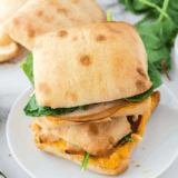 Easy Air Fryer Turkey And Cheese Sandwich Recipe