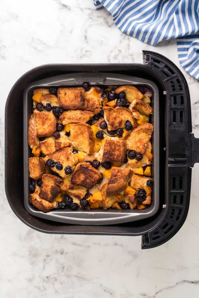 How To Make Blueberry Bread Pudding In Air Fryer