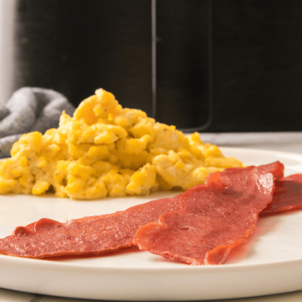 Frozen Turkey Bacon In Air Fryer Fork To Spoon