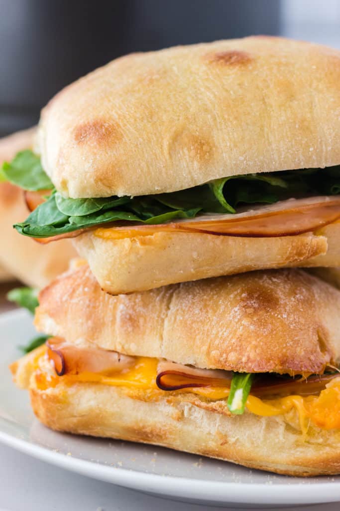 Air Fryer Turkey Sandwich