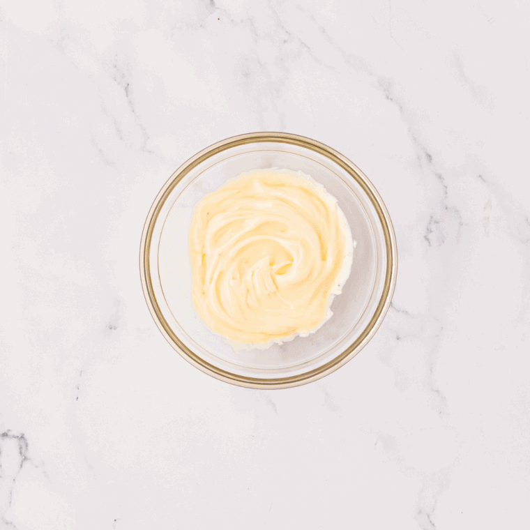 Shake Shack Burger Recipe sauce in a small mixing bowl.