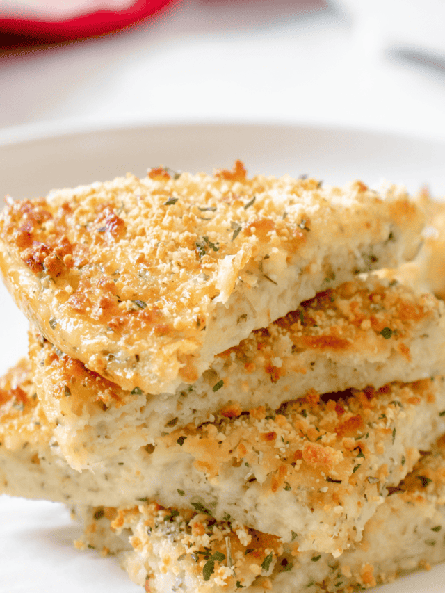 Air Fryer KETO Garlic Cheese Bread