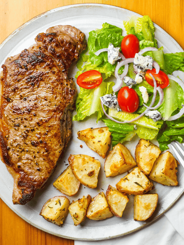 Ninja Foodi Steak Tips Fork To Spoon