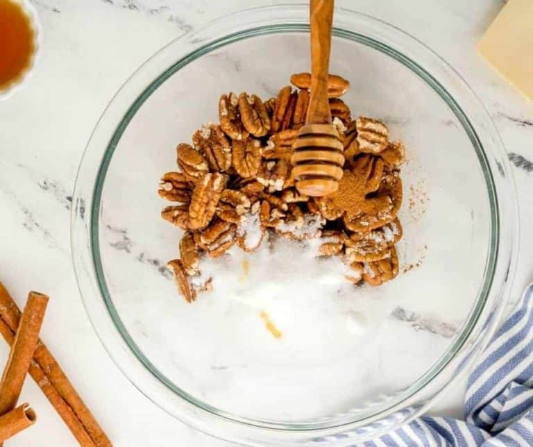 Candied Pecans (Air Fryer Recipe) Fork To Spoon