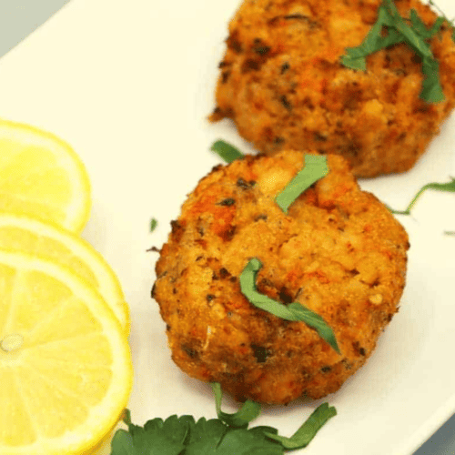 Air Fryer Crawfish Cakes - Fork To Spoon