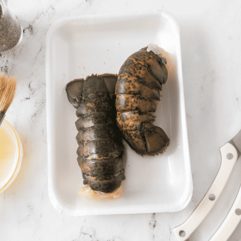 Air Fryer Frozen Lobster Tails Fork To Spoon