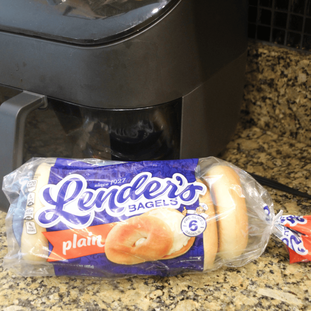 Lender’s bagels in an air fryer!