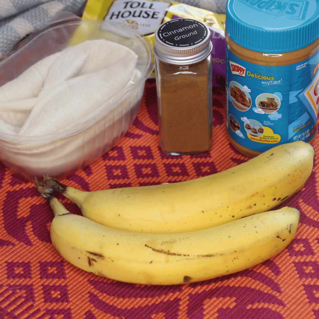Ingredients Needed For Air Fryer Peanut Butter And Banana Boat