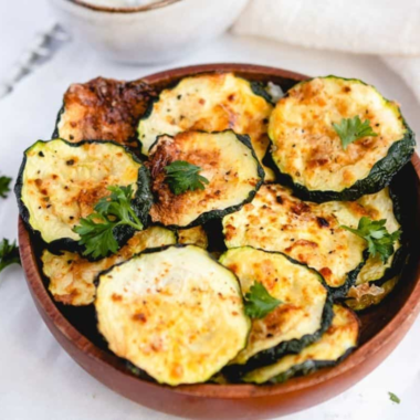 Air Fryer Ranch Zucchini Chips