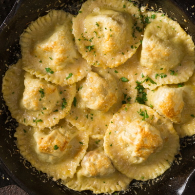 Air Fryer Ravioli Without Breading - Fork To Spoon