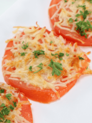 Air-Fryer-Tomatoes-With-Cheese