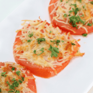 Air-Fryer-Tomatoes-With-Cheese
