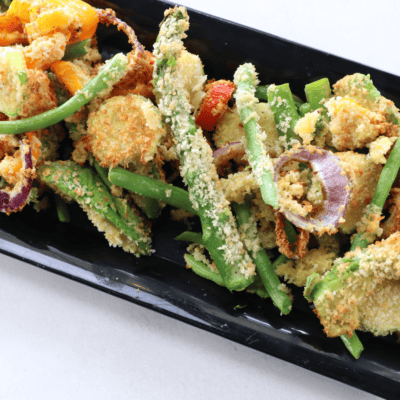Air Fryer Vegetable Tempura - Fork To Spoon