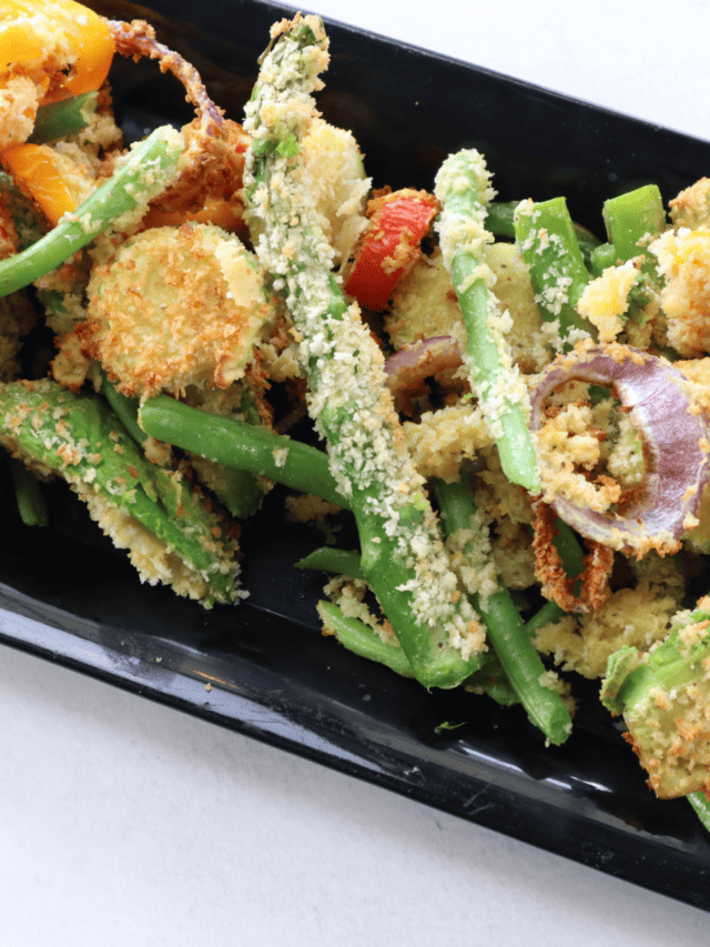 Air Fryer Sweet Potato Tempura Fork To Spoon