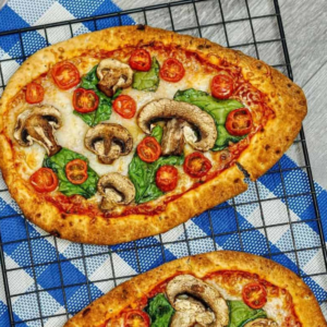 This is an easy recipe for homemade Vegetable Pizza, Made on a Flatbread. This is a quick and easy dinner or lunch recipe, and so healthY!