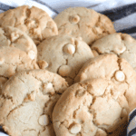 Air Fryer White Chocolate Chip Lemon Cookies
