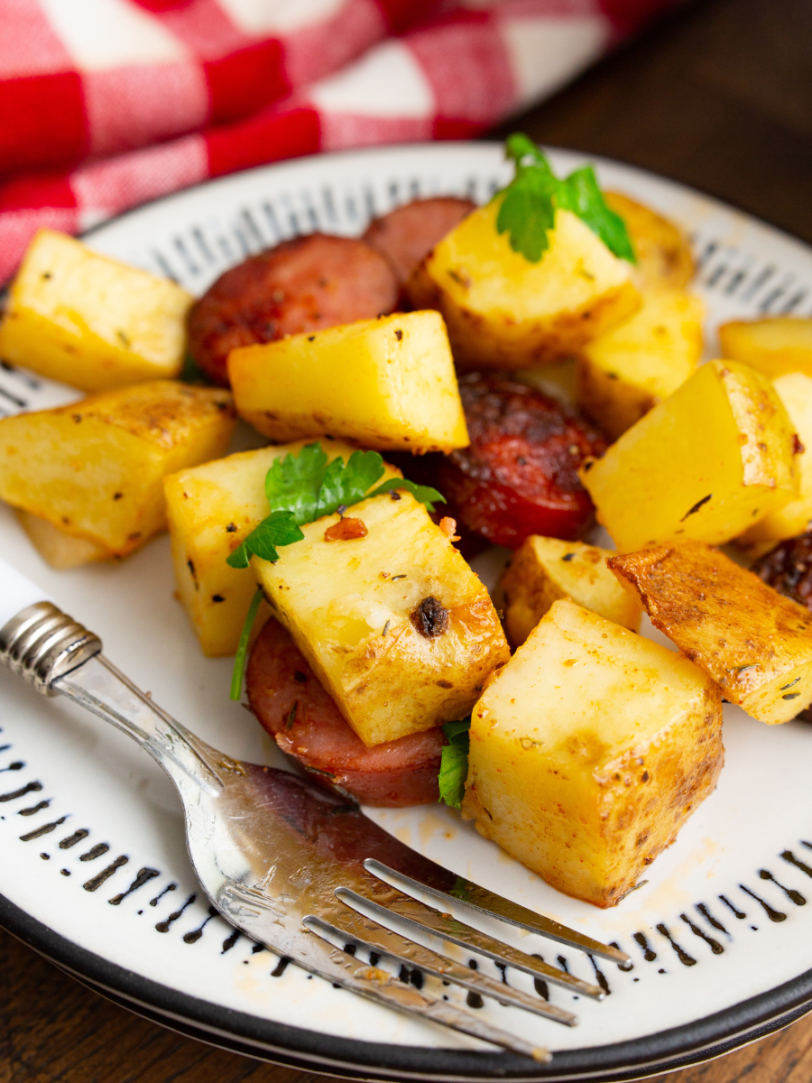 Air Fryer Kielbasa - Fork To Spoon